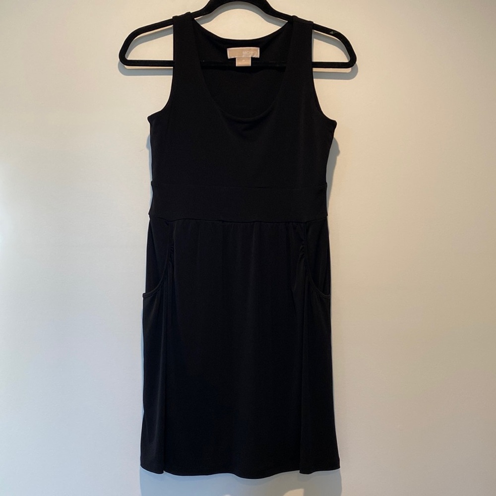 Michael Kors Black Dress w/ Pockets, Size P (2)